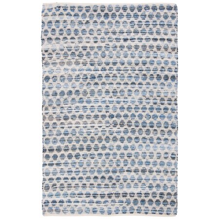 Safavieh 3 x 5 ft. Montauk Hand-Woven Rectangle Rug - Blue MTK422L-3